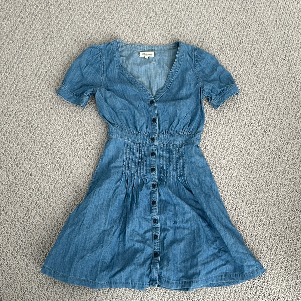 Madewell Chambray Dress